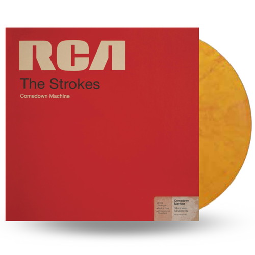 ザ・ストロークス / COMEDOWN MACHINE (YELLOW AND RED MARBLED VINYL)