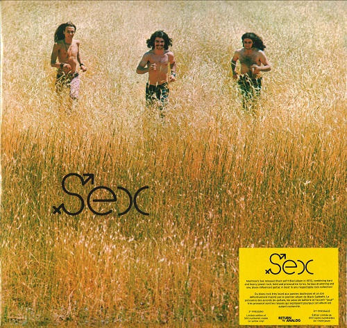 SEX (PROG) / SEX / SEX: 500 COPIES LIMITED YELLOW COLOR VINYL
