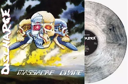 【美品/重量盤LP】Discharge - ディスチャージEarmark盤 MASSACRE DIVINE (LP)/DISCHARGE/ディスチャージ/1991年リリース3rd