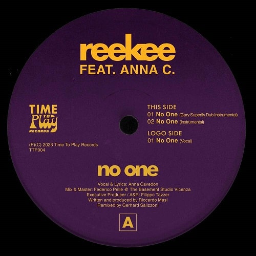 REEKEE / NO ONE (FEAT. ANNA C.)