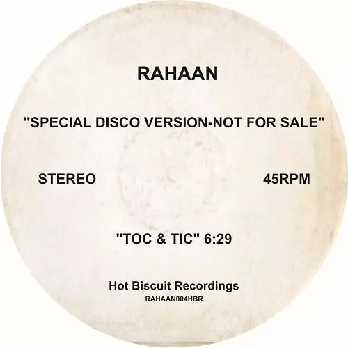 RAHAAN / ラハーン / TOC & TIC/FEELING GOOD 12" VINYL LIMITED