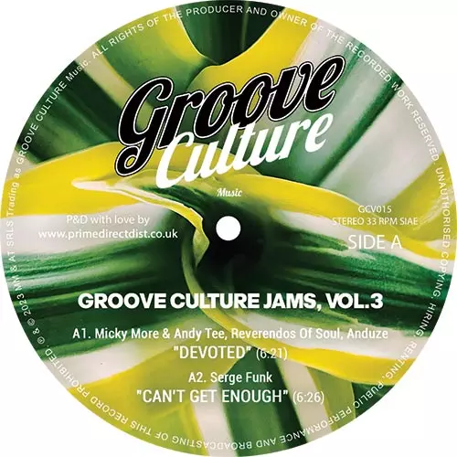 V.A. (GROOVE CULTURE) / GROOVE CULTURE JAMS VOL.3