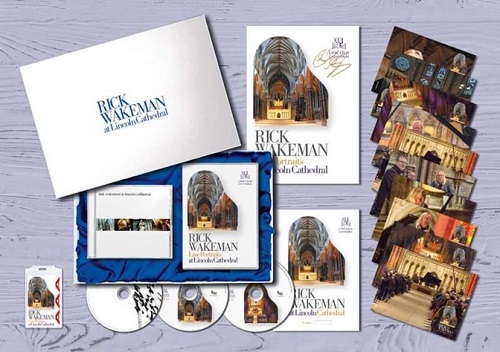 RICK WAKEMAN / リック・ウェイクマン / AT LINCOLN CATHEDRAL: LIMITED EDITION 2CD-R+DVD-R BOX SET