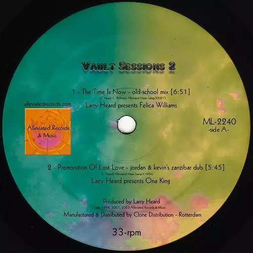 LARRY HEARD / ラリー・ハード / VAULT SESSIONS 2