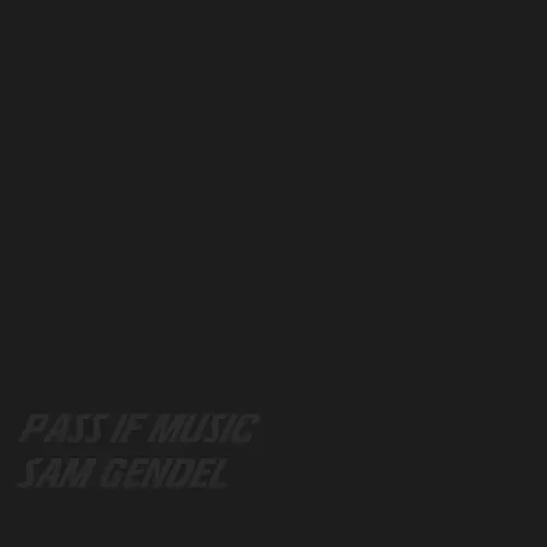 洋楽 Sam Gendel Pass If Music LP Pass If Music(LP)/SAM GENDEL /サム・ゲンデル/2018年に数量