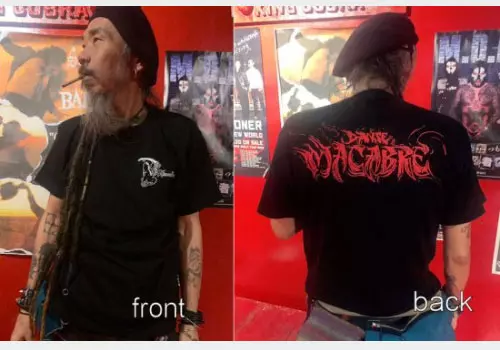 DANSE MACABRE (EX-ZOUO) / M / DANSE MACABRE BLACK T-SHIRT