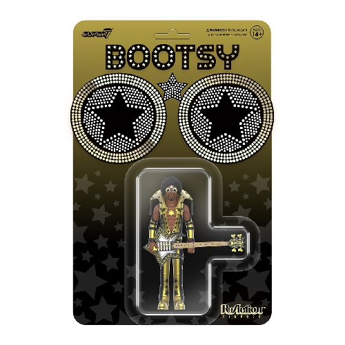 BOOTSY COLLINS / ブーツィー・コリンズ / REACTION FIGURE! (BLACK AND GOLD)