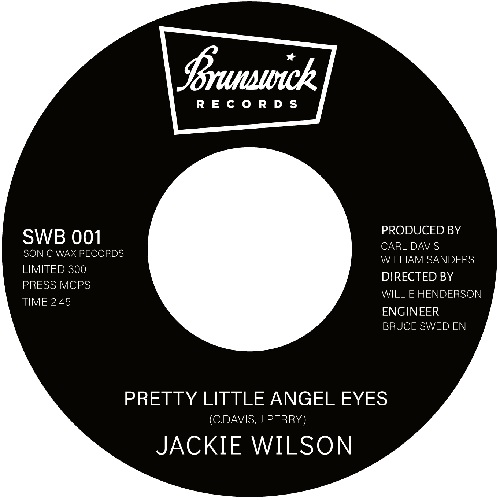 JACKIE WILSON / ジャッキー・ウィルソン / PRETTY LITTLE ANGEL EYES (7")