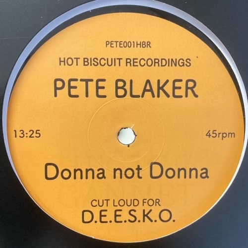 PETE BLAKER / ピート・ブレイカー / DONNA NOT DONNA