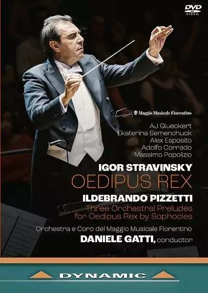 DANIELE GATTI / ダニエレ・ガッティ / STRAVISNKY:OEDIPUS REX/PIZZETTI(DVD)