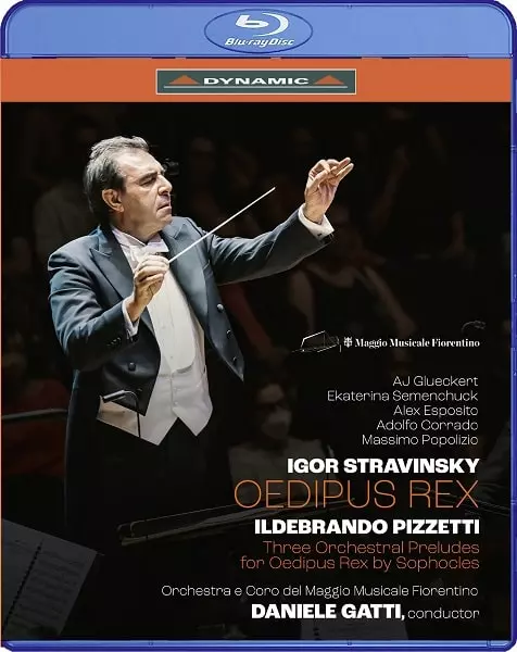 DANIELE GATTI / ダニエレ・ガッティ / STRAVISNKY:OEDIPUS REX/PIZZETTI(BD)