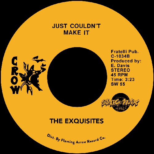 EXQUISITES / JUST COULD'T MAKE IT - オリジナルはほぼ入手不可能な