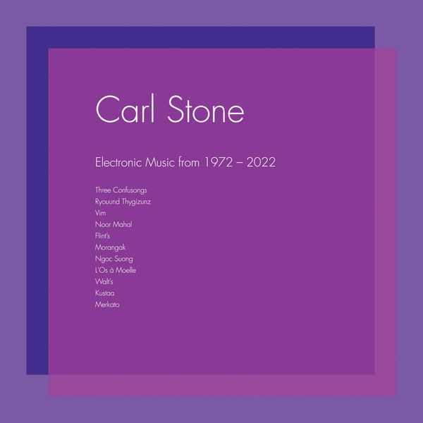 CARL STONE / カール・ストーン / ELECTRONIC MUSIC FROM 1972-2022 (3XLP - BLACK)