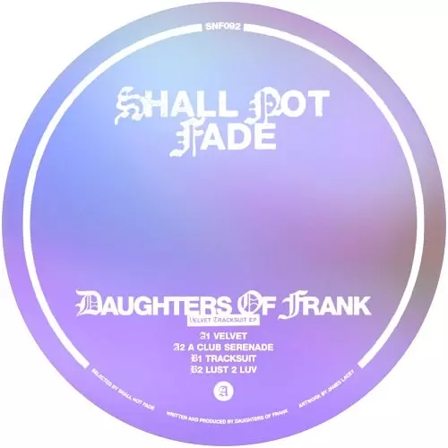 DAUGHTERS OF FRANK / VELVET TRACKSUIT EP [PINK VINYL / LABEL SLEEVE]