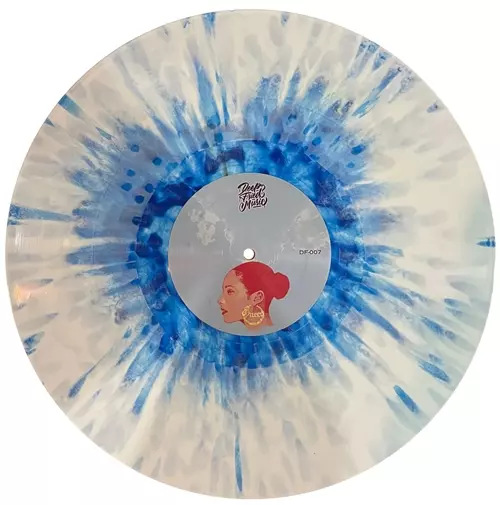 DJ CLEAR X DJ KURTISS FT. ALICIA KEYS / FEELIN' U, FEELIN' ME REMIXES 12"(SPLATTER VINYL)