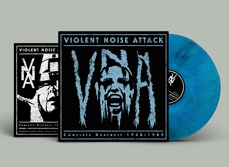 VIOLENT NOISE ATTACK / COMPLETE DEAFNESS 1988-1989 (LP/DIEHARD MARBLE BLUE VINYL)