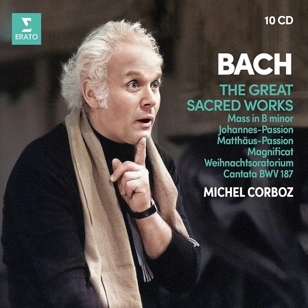 MICHEL CORBOZ / ミシェル・コルボ / BACH:THE SACRED WORKS(NEW BUDGET BOX:10CD)