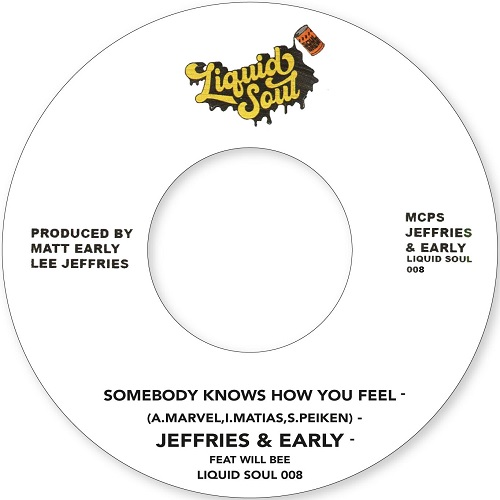 JEFFRIE & EARLY / SOMEBODY KNOWS HOW I FEEL (7")