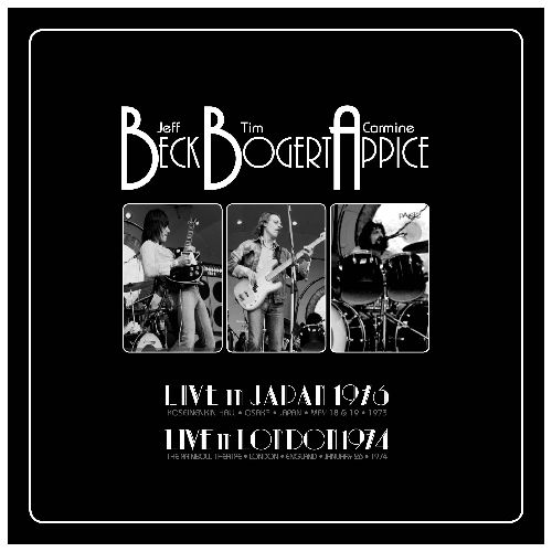 BECK, BOGERT AND APPICE / ベック,ボガート&アピス / LIVE IN JAPAN 1973, LIVE IN LONDON 1974 (4LP)