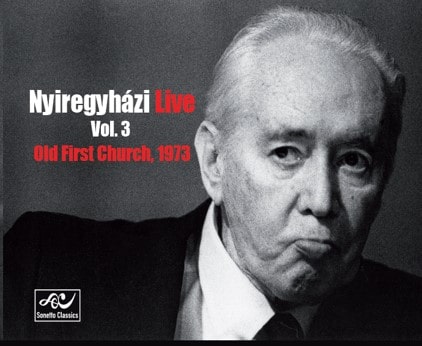 ERVIN NYIREGYHAZI / アーヴィン・ニレジハージ / NYIREGYHAZI LIVE VOL.3 - OLD FIRST CHURCH 1973