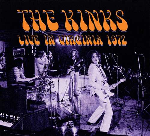 KINKS / キンクス / LIVE IN VIRGINIA 1972 (2LP ORANGE VINYL)