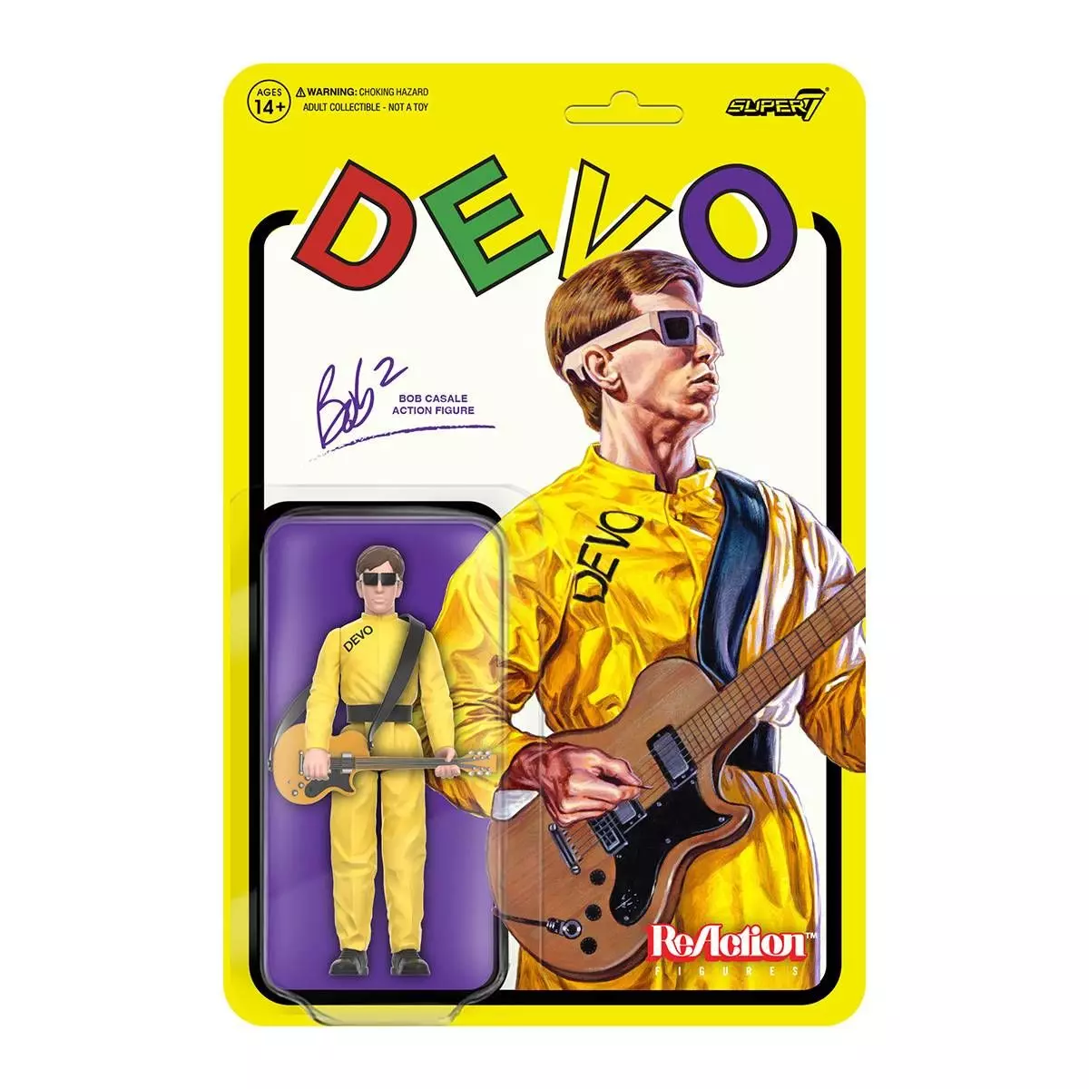 DEVO / ディーヴォ / DEVO REACTION FIGURE WAVE 2 - SATISFACTION BOB CASALE