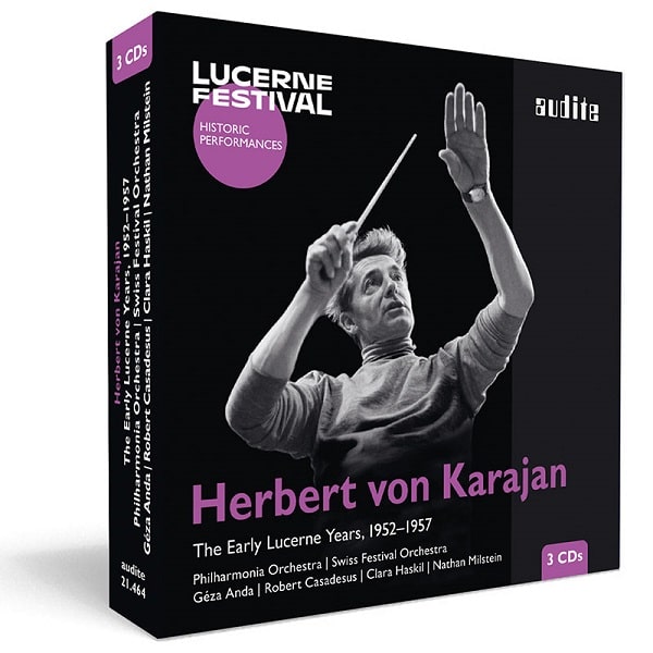 HERBERT VON KARAJAN / ヘルベルト・フォン・カラヤン / ルツェルン音楽祭初期録音集成(1952-1957)