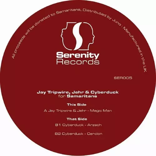 V.A. (SERENITY) / JAY TRIPWIRE JEHR CYBERDUCK FOR SAMARITANS