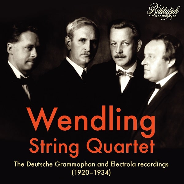 WENDLING QUARTETT / ヴェンドリンク四重奏団 / THE DEUTSCHE GRAMMOPHON AND ELECTROLA RECORDINGS(1920-1934)