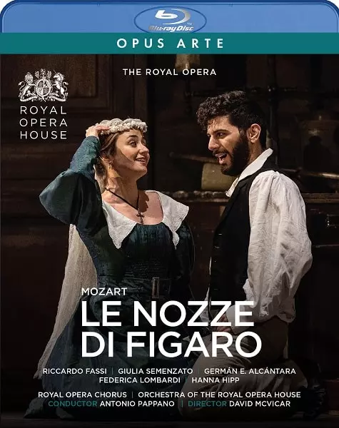 ANTONIO PAPPANO / アントニオ・パッパーノ / モーツァルト:フィガロの結婚(BD)