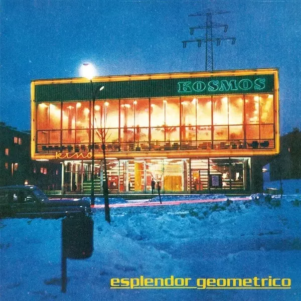 1980-1982 | Esplendor Geométrico | staalplaat label