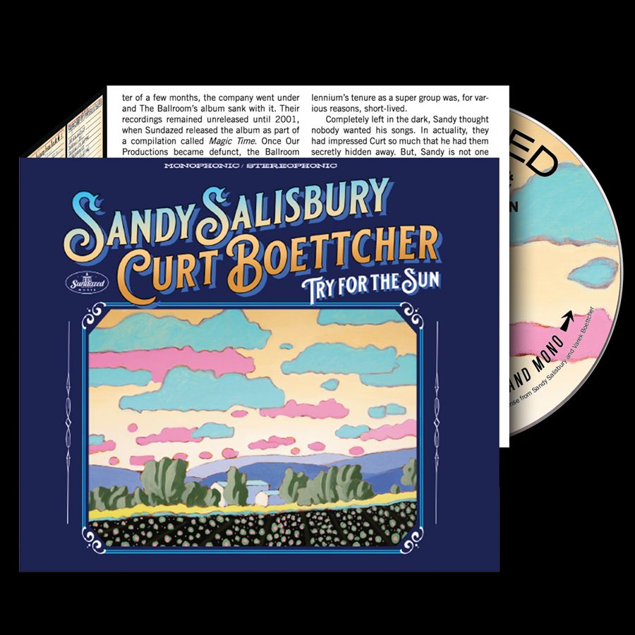 SANDY SALISBURY & CURT BOETTCHER / サンディ・サルスベリー・アンド・カート・ベッチャー / TRY FOR THE SUN (CD)