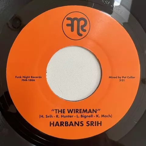 HARBANS SRIH / WIREMAN / BEYOND THE COSMIC RAYS (7")