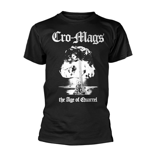 CRO-MAGS / クロマグス / L/THE AGE OF QUARREL - BLACK & WHITE T-SHIRTS