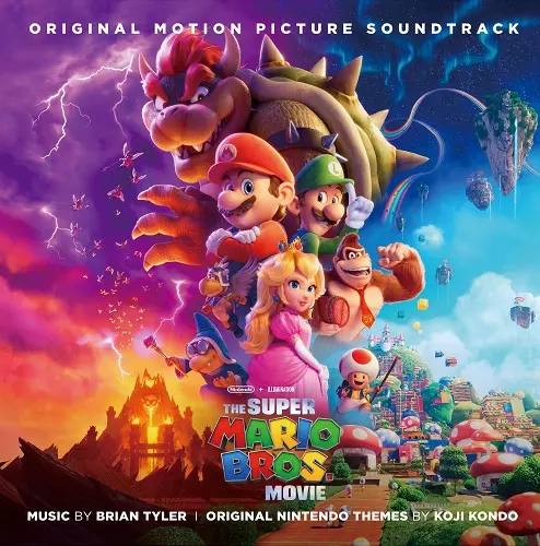 スーパーマリオブラザーズ 映画サウンドトラック 2LP新品未使用 ザ・スーパーマリオブラザーズ・ムービー サウンドトラック(2LP