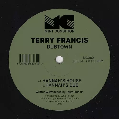 TERRY FRANCIS / テリー・フランシス / DUBTOWN