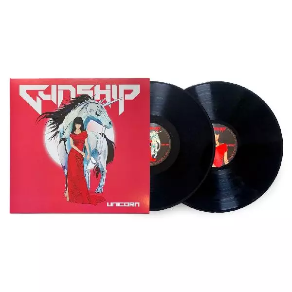 UNICORN (COLOUR VINYL)/GUNSHIP/輸入カラー2LP☆UKシンセウェイヴ
