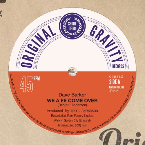 DAVE BARKER / WE A FE COME OVER 