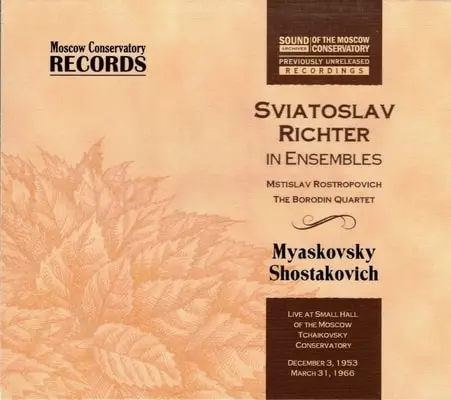 IN ENSEMBLE/SVIATOSLAV RICHTER/スヴャトスラフ・リヒテル