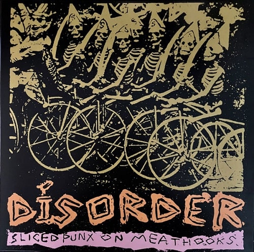DISORDER / SLICED PUNX ON MEATHOOKS (LP)