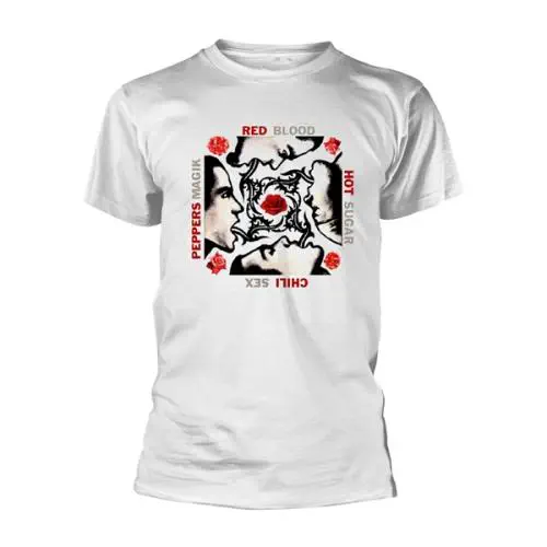 RED HOT CHILI PEPPERS / レッド・ホット・チリ・ペッパーズ / BSSM (WHITE) T-SHIRT SIZE: XL  / BSSM (WHITE) T-SHIRT SIZE: XL 