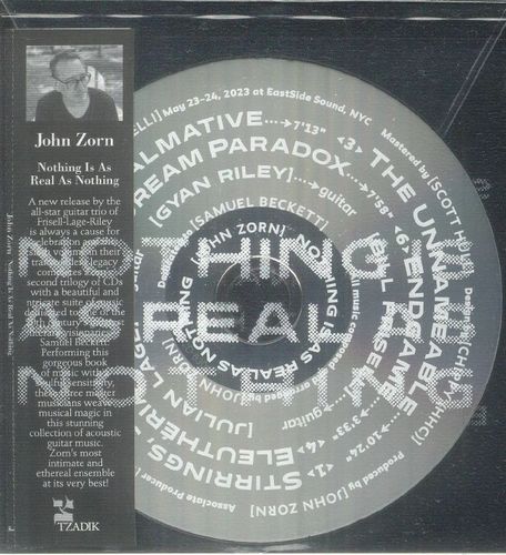 JOHN ZORN / ジョン・ゾーン / Nothing Is As Real As Nothing
