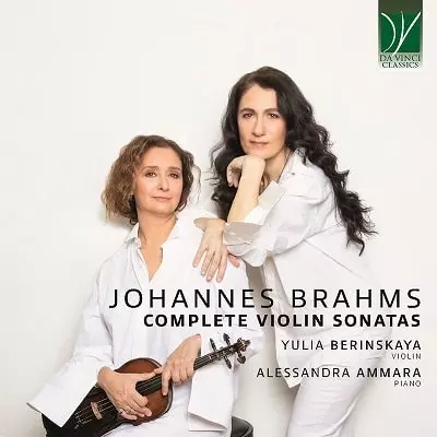 YULIA BERINSKAYA / ユリア・ベリンスカヤ / BRAHMS:COMPLETE VIOLIN SONATAS