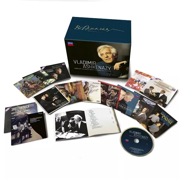 VLADIMIR ASHKENAZY / ヴラディーミル・アシュケナージ / COMPLETE CHAMBER MUSIC&LIEDER RECORDINGS(51CD)