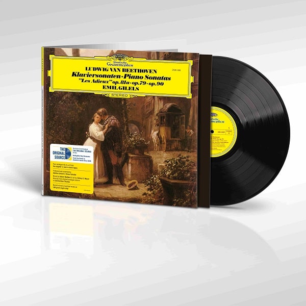 EMIL GILELS / エミール・ギレリス / BEETHOVEN: PIANO SONATAS NOS.25-27 (LP)