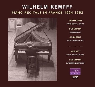 WILHELM KEMPFF / ヴィルヘルム・ケンプ / PIANO RECITALS IN FRANCE 1954-1962
