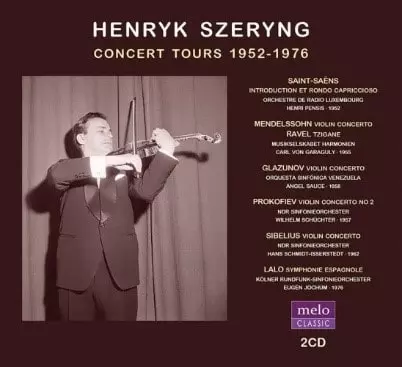 CONCERT TOURS 1952-1976/HENRYK SZERYNG/ヘンリク・シェリング/歴史的