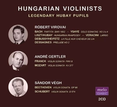 VARIOUS ARTISTS (CLASSIC) / オムニバス (CLASSIC) / HUNGARIAN VIOLINISTS-LEGENDARY HUBAY PUPILS