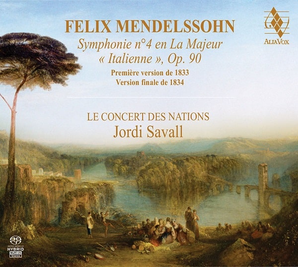 JORDI SAVALL / ジョルディ・サヴァール / メンデルスゾーン:交響曲第4番