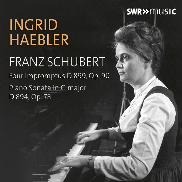 INGRID HAEBLER / イングリット・ヘブラー / SCHUBERT:FOUR IMPROMPTUS/SONATA(CD-R)